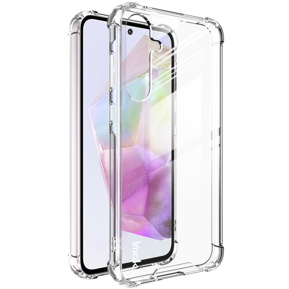 TPU+PC Shockproof Phone Case IMAK For Samsung Galaxy A55 5G with Airbag Corners