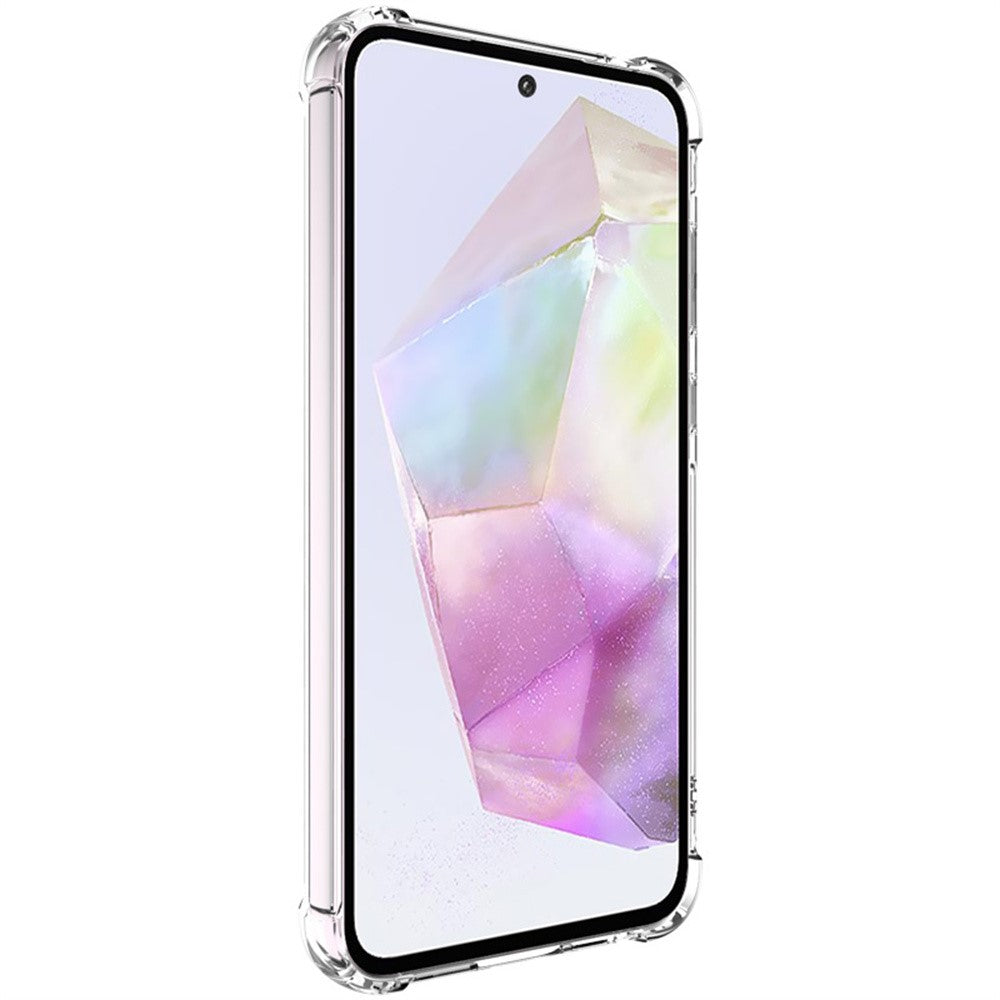 TPU+PC Shockproof Phone Case IMAK For Samsung Galaxy A55 5G with Airbag Corners