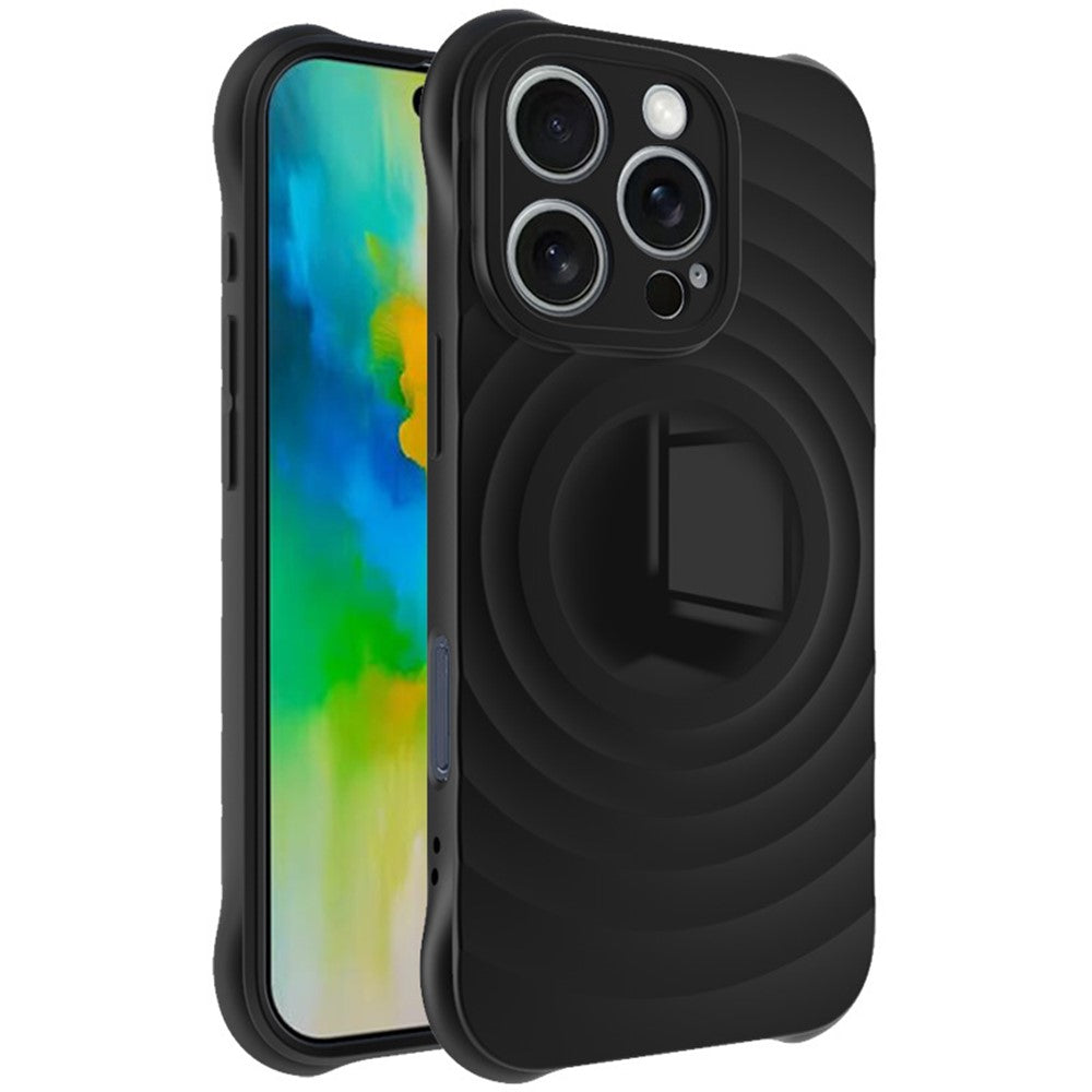 Water Drop Designed TPU Case IMAK UC-6 Series for iPhone 16 Pro