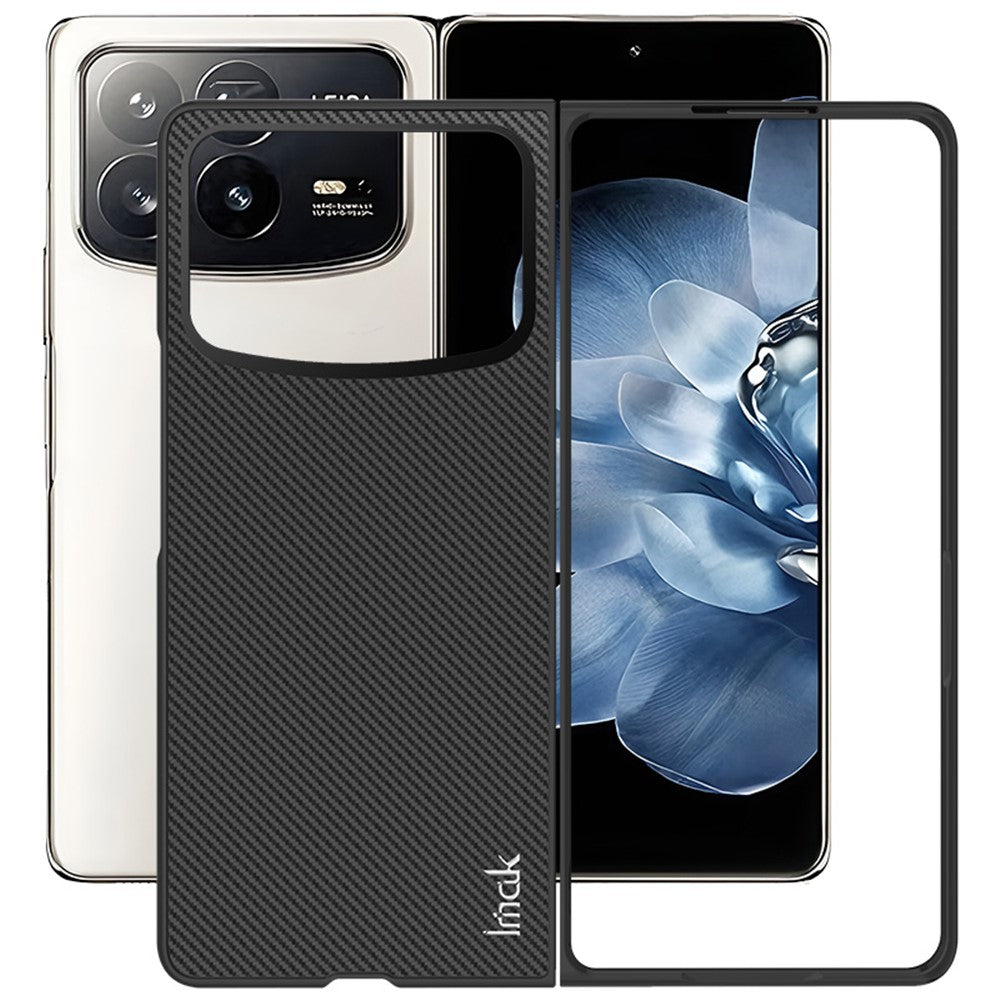 Carbon Fibre Textured Phone Case IMAK Ruiyi Series for Xiaomi Mix Fold 4 5G