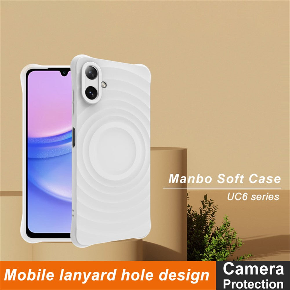 Drop Textured Anti-Skid TPU Case IMAK UC-6 Series for Samsung Galaxy A06 4G