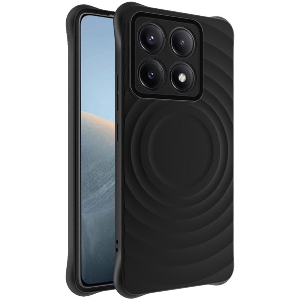 Water Drop Textured TPU Case IMAK UC-6 Series for Xiaomi 14T Pro