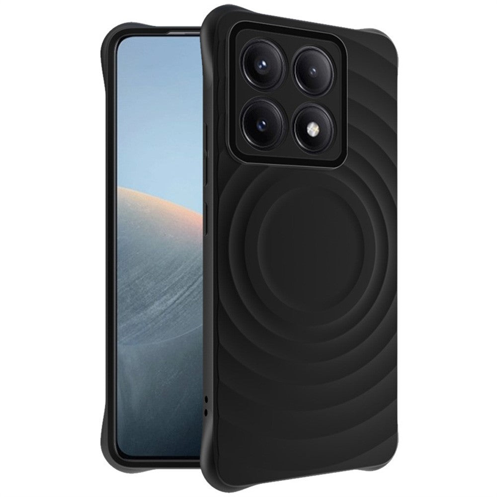 Water Drop Textured TPU Case IMAK UC-6 Series for Xiaomi 14T Pro