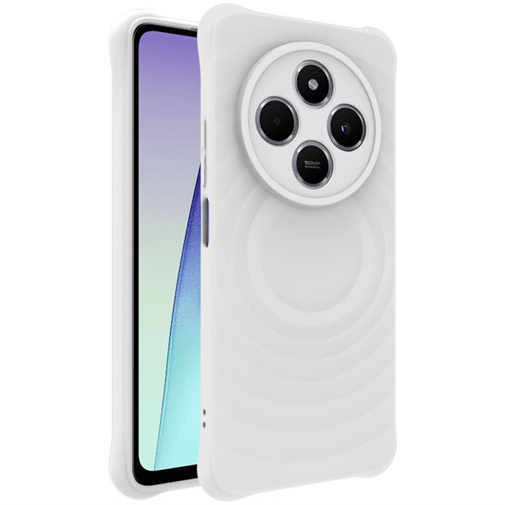 Water Drop Textured TPU Case IMAK UC-6 Series for Xiaomi Poco M7 5G / Poco C75 4G / Redmi 14R 5G / 14C 4G / A4 5G