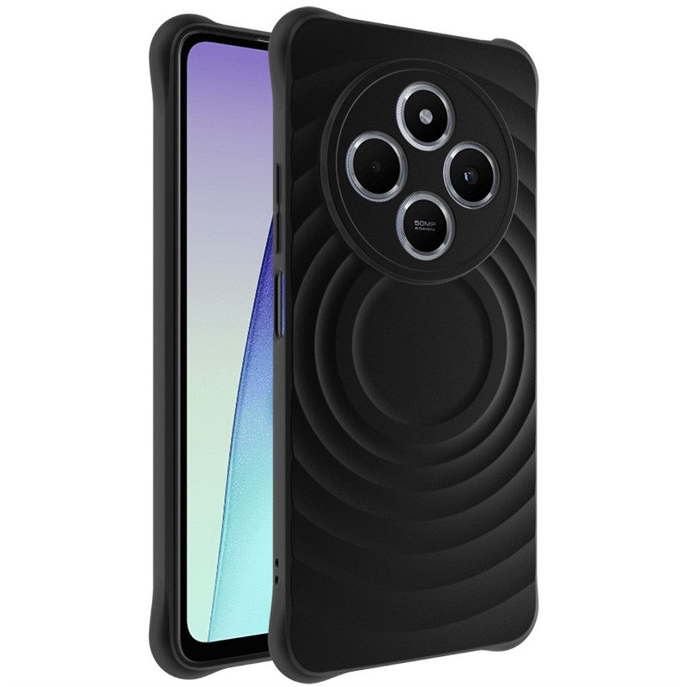Water Drop Textured TPU Case IMAK UC-6 Series for Xiaomi Poco M7 5G / Poco C75 4G / Redmi 14R 5G / 14C 4G / A4 5G
