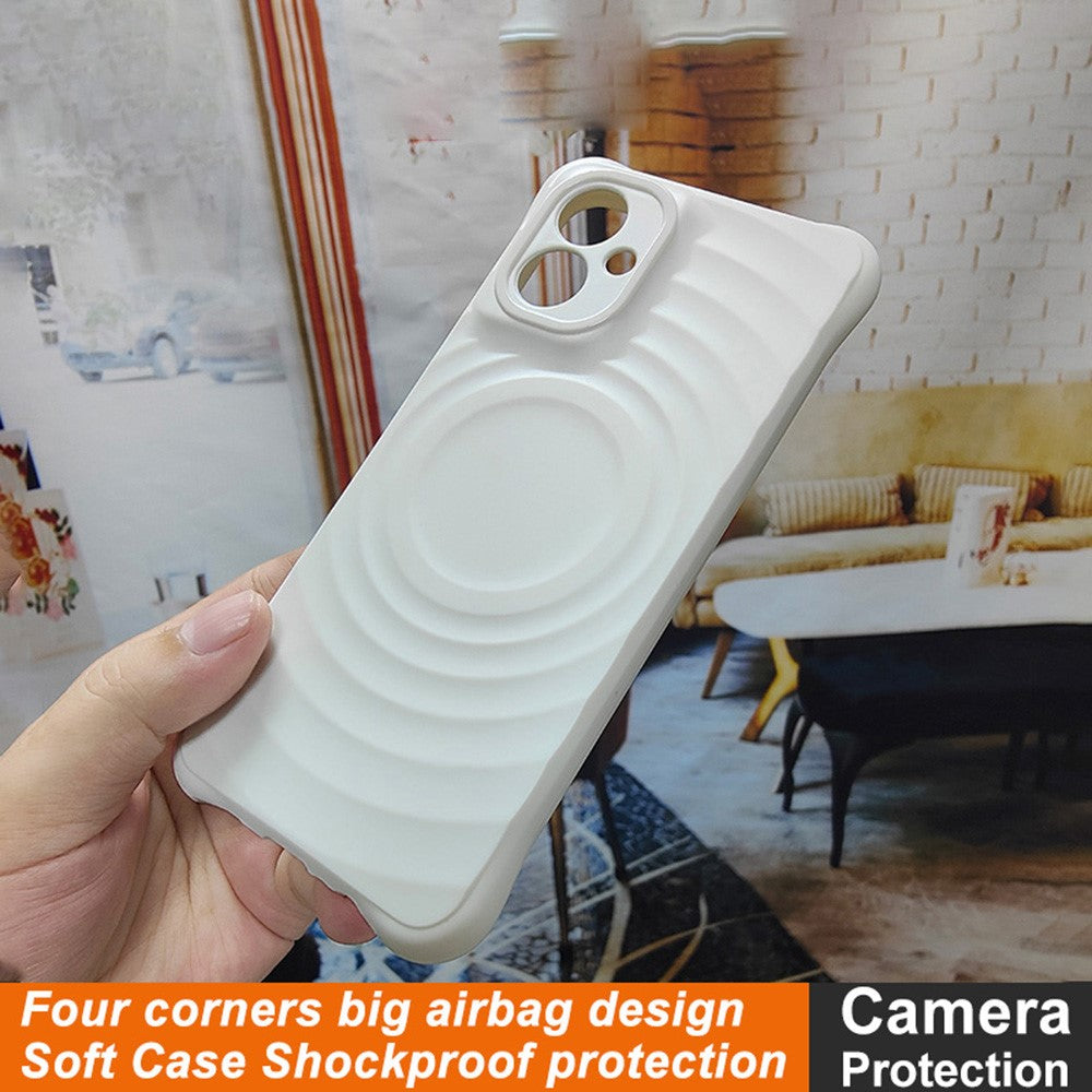 Water Drop Textured Anti-Skid TPU Case IMAK UC-6 Series for Motorola Moto G55 5G