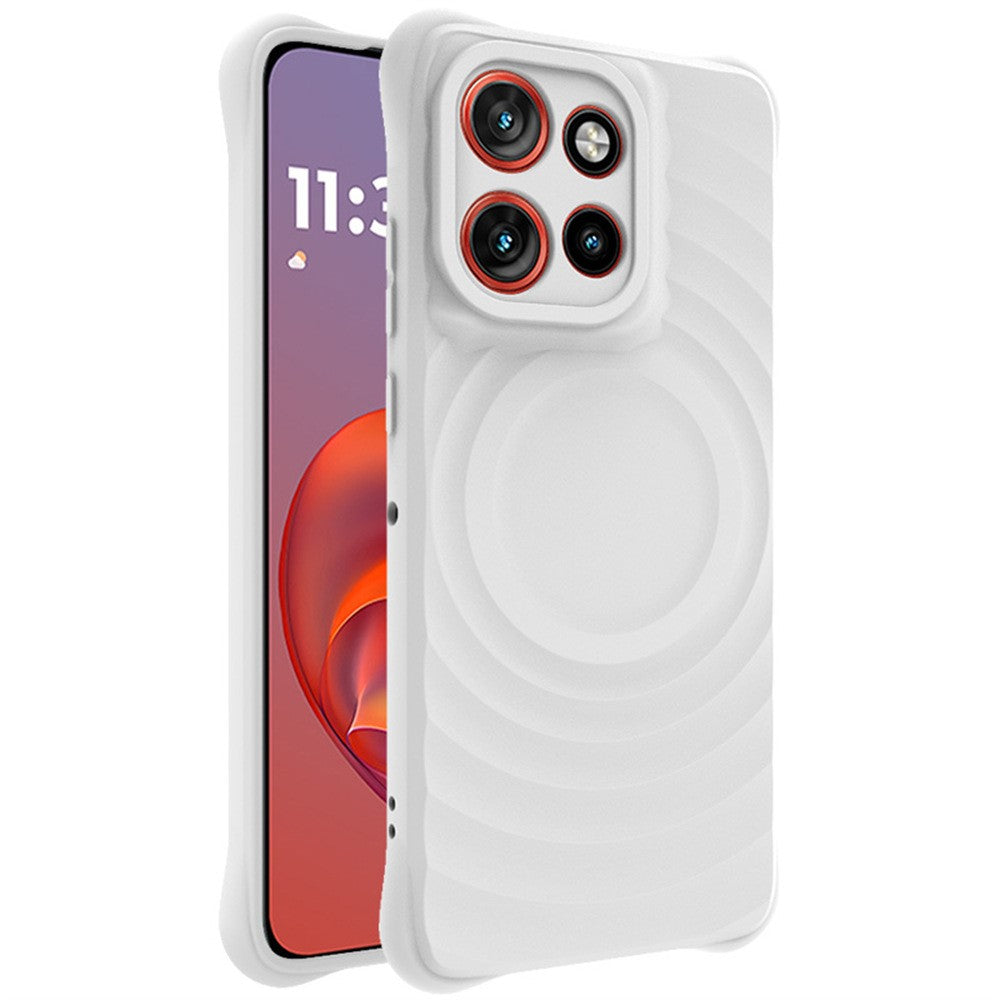 Water Drop Textured Anti-Skid TPU Case IMAK UC-6 Series for Motorola Edge 60 Neo 5G / Edge 50 Neo 5G / Moto S50 5G / ThinkPhone 25 5G