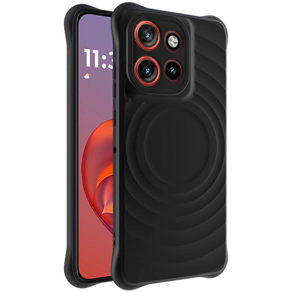 Water Drop Textured Anti-Skid TPU Case IMAK UC-6 Series for Motorola Edge 60 Neo 5G / Edge 50 Neo 5G / Moto S50 5G / ThinkPhone 25 5G