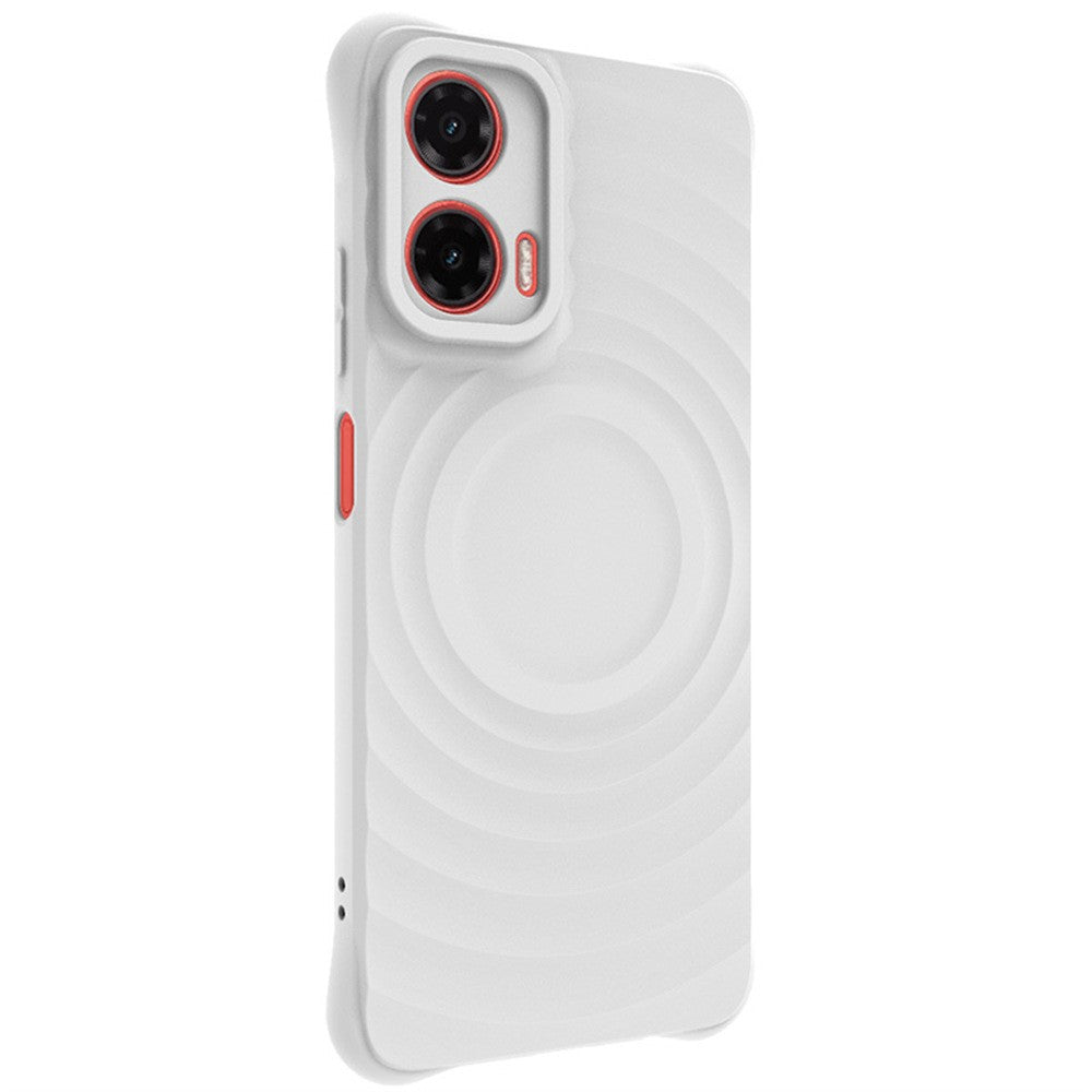 Water Drop Textured Anti-Skid TPU Case IMAK UC-6 Series for Motorola Moto G35 5G