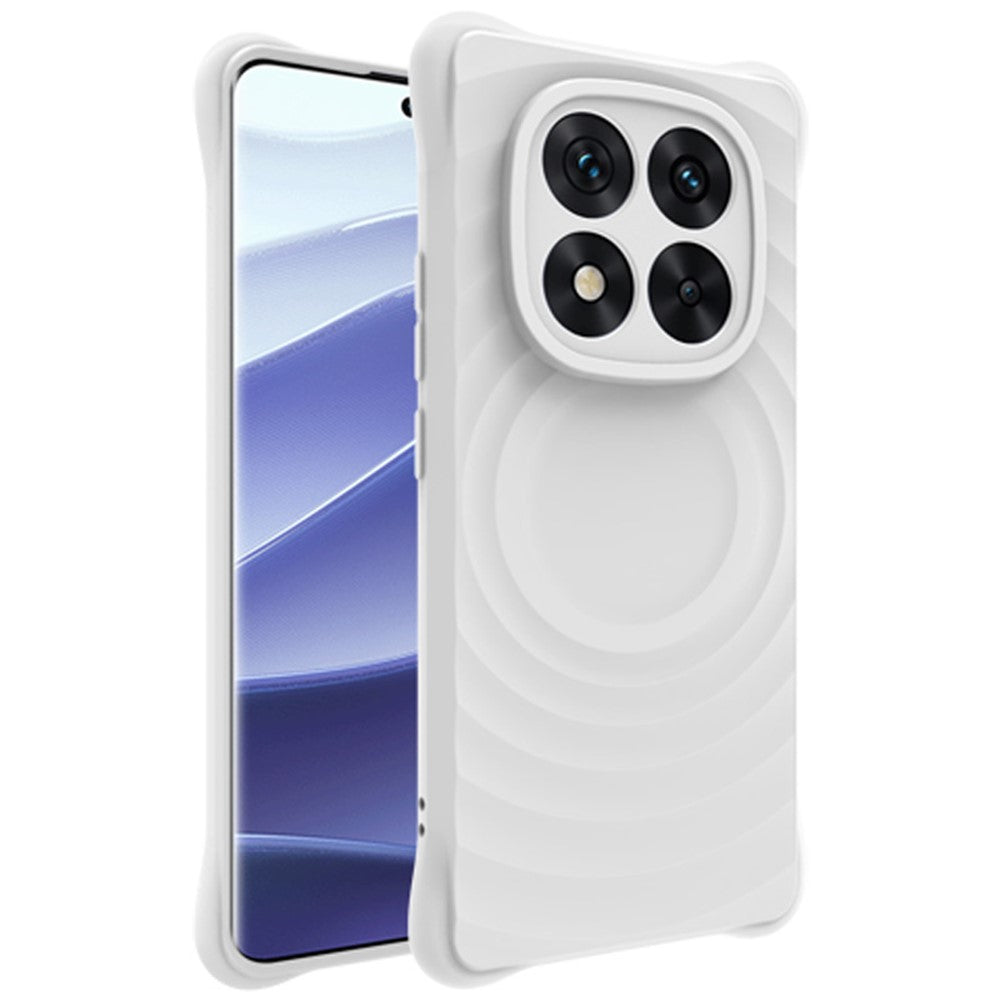 Water Drop Textured TPU Case IMAK UC-6 Series for Xiaomi Redmi Note 14 Pro 5G / Poco X7 5G