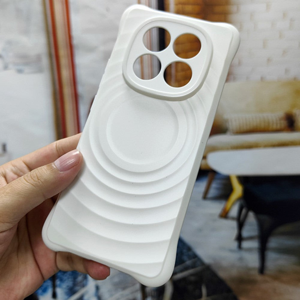 Water Drop Textured TPU Case IMAK UC-6 Series for Xiaomi Redmi Note 14 Pro+ 5G
