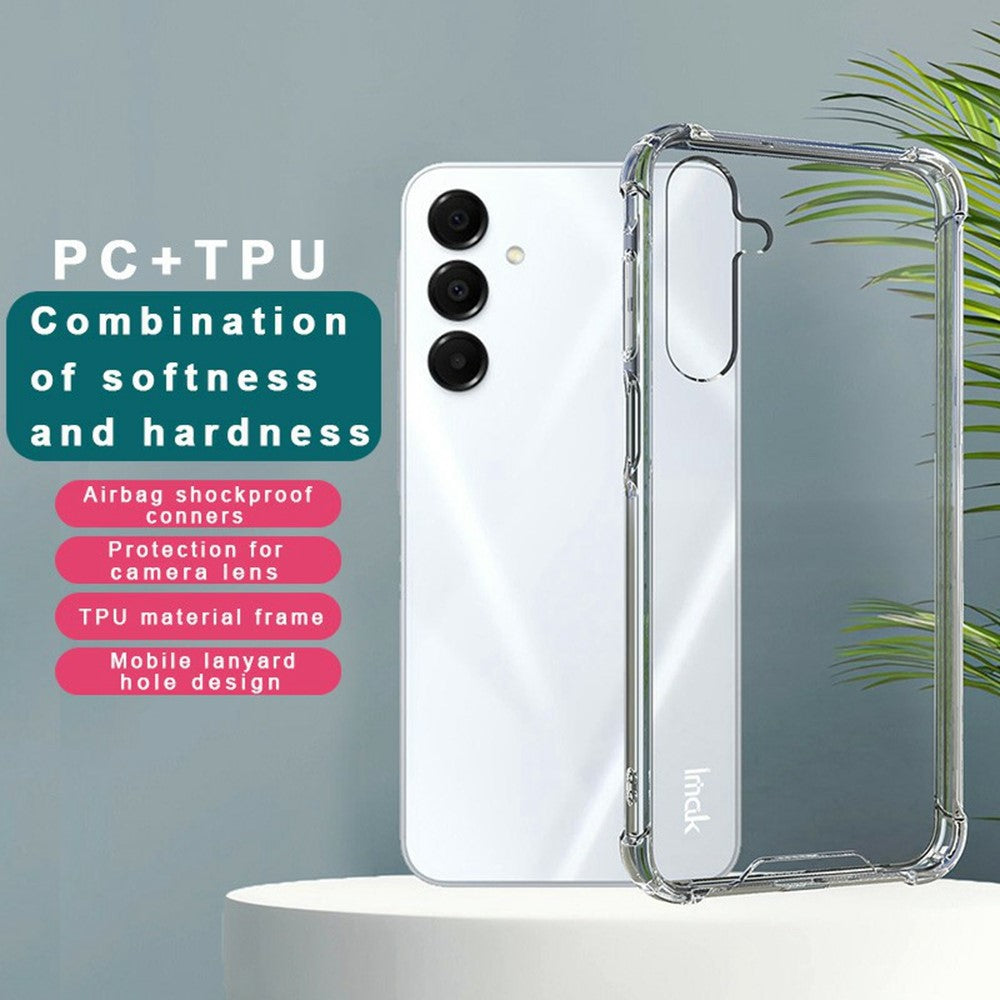PC+TPU Shockproof Clear Phone Case IMAK For Samsung Galaxy A16 5G / 4G