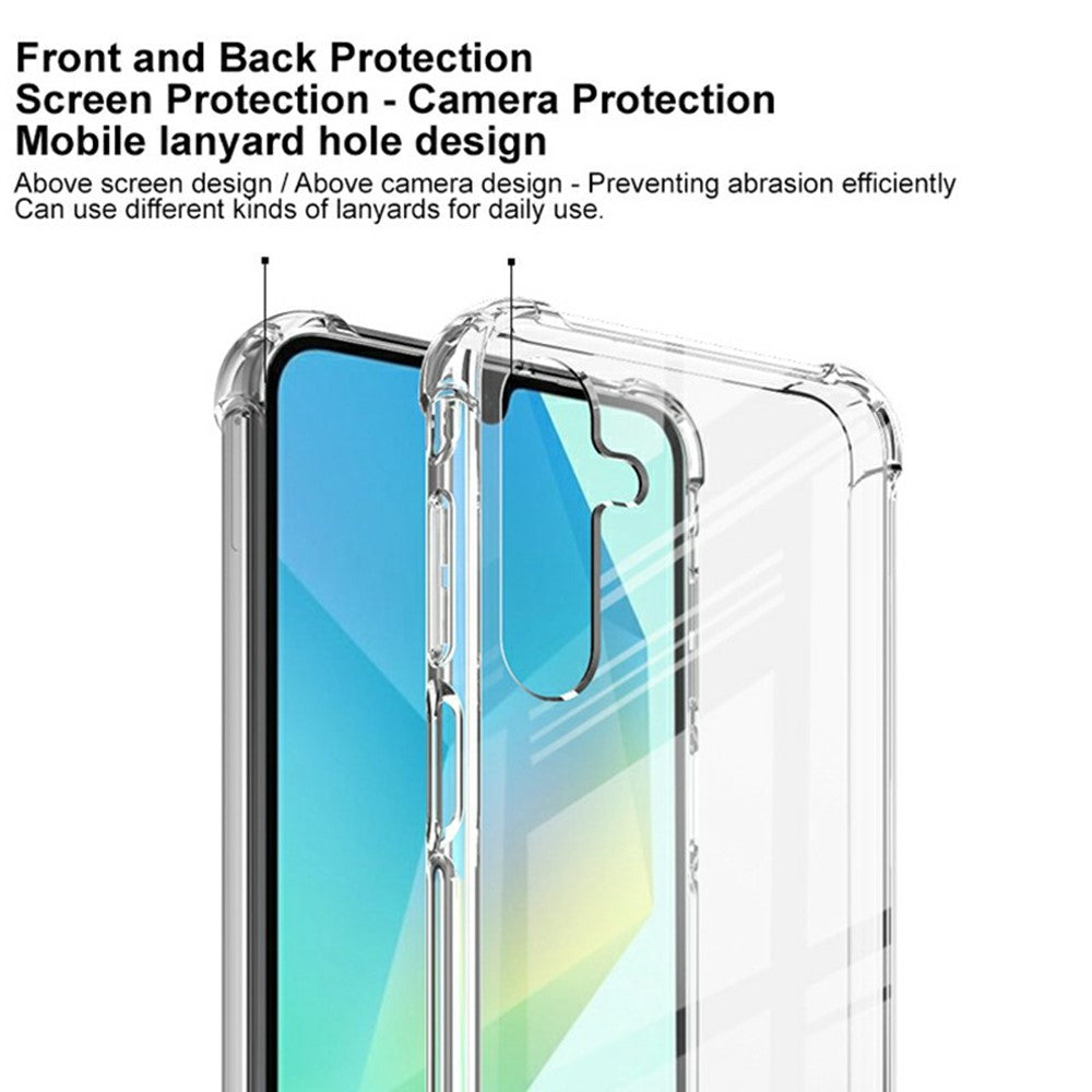 PC+TPU Shockproof Clear Phone Case IMAK For Samsung Galaxy A16 5G / 4G