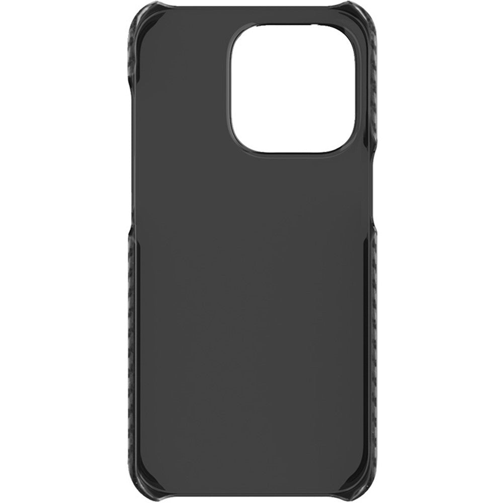 Carbon Fibre Textured PU Leather Case IMAK Ruiyi Series for iPhone 14 Pro