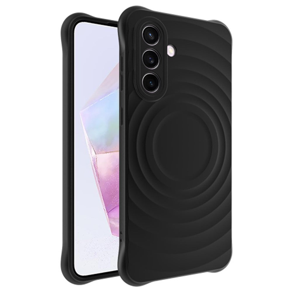 Water Drop Textured Anti-Skid TPU Case IMAK UC-6 Series for Samsung Galaxy A36 5G