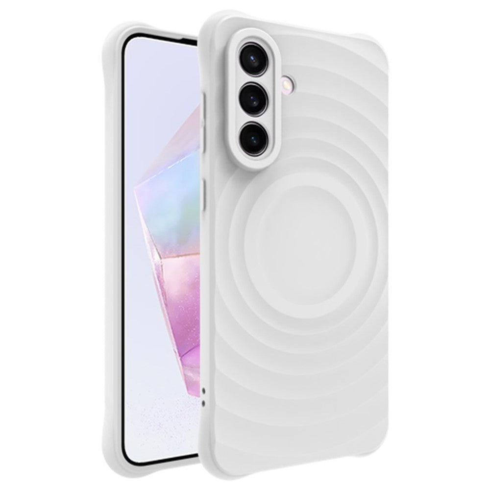 Water Drop Textured Anti-Skid TPU Case IMAK UC-6 Series for Samsung Galaxy A36 5G