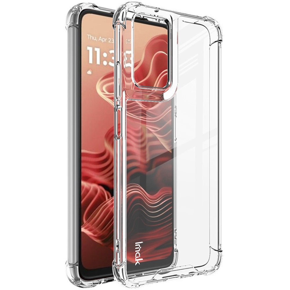 PC+TPU Shockproof Clear Phone Case IMAK For Motorola Moto G35 5G