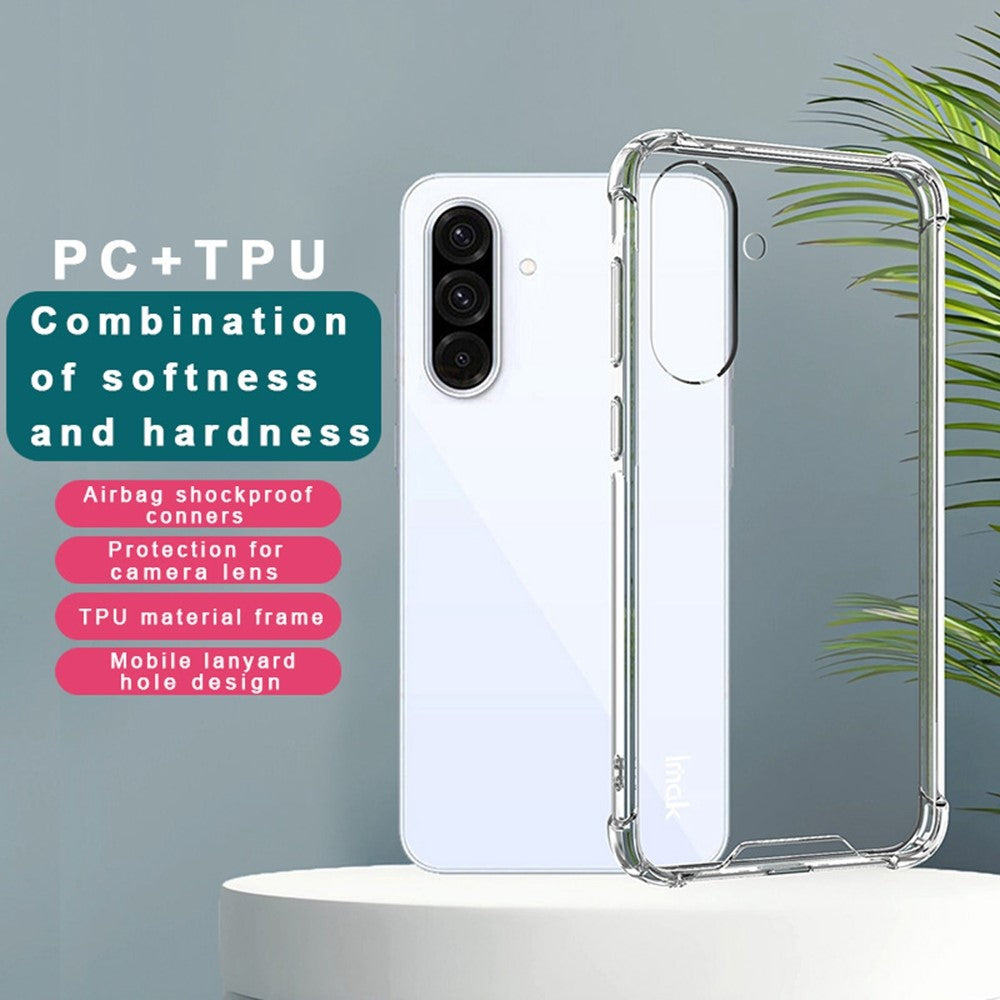 PC+TPU Shockproof Clear Phone Case IMAK For Samsung Galaxy A36 5G