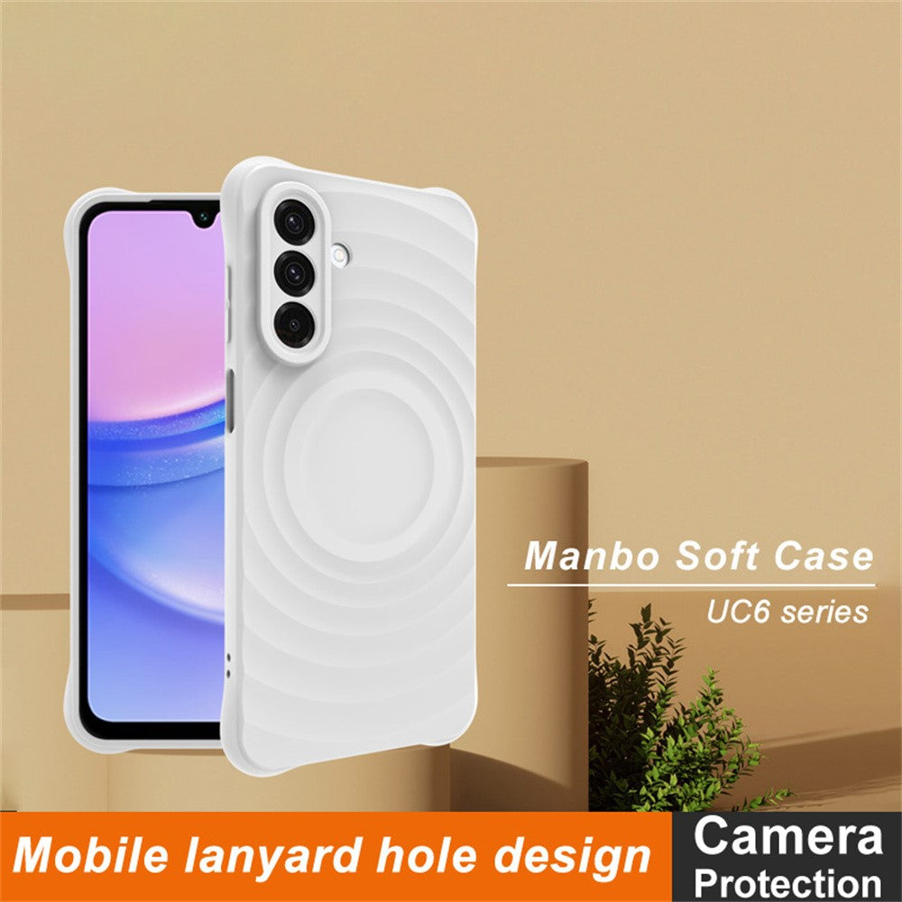 Water Drop Textured TPU Case IMAK UC-6 Series for Samsung Galaxy A26 5G
