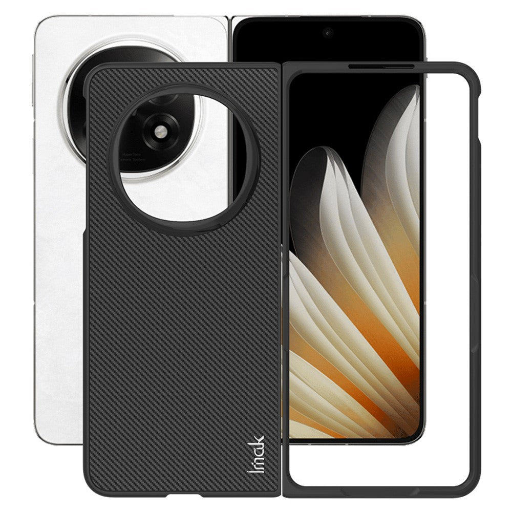 Carbon Fibre Textured Phone Case IMAK Ruiyi Series for Oppo Find N5 5G