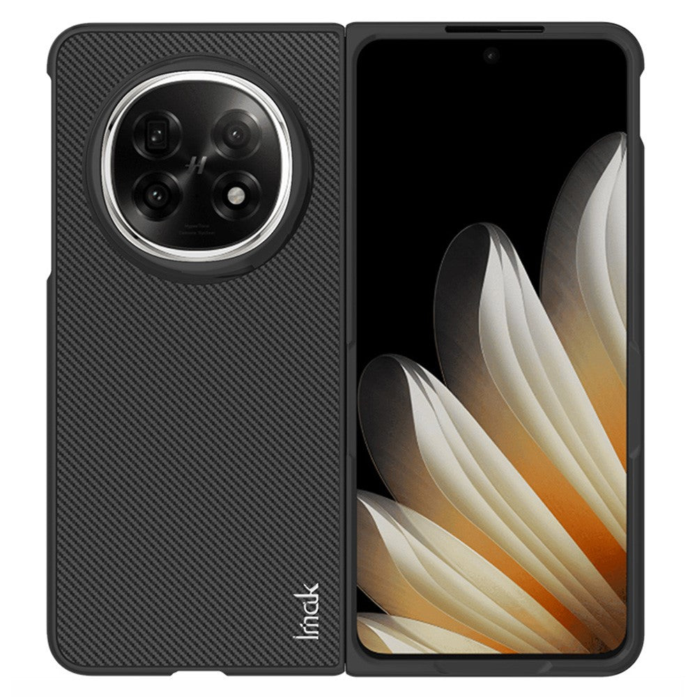 Carbon Fibre Textured Phone Case IMAK Ruiyi Series for Oppo Find N5 5G