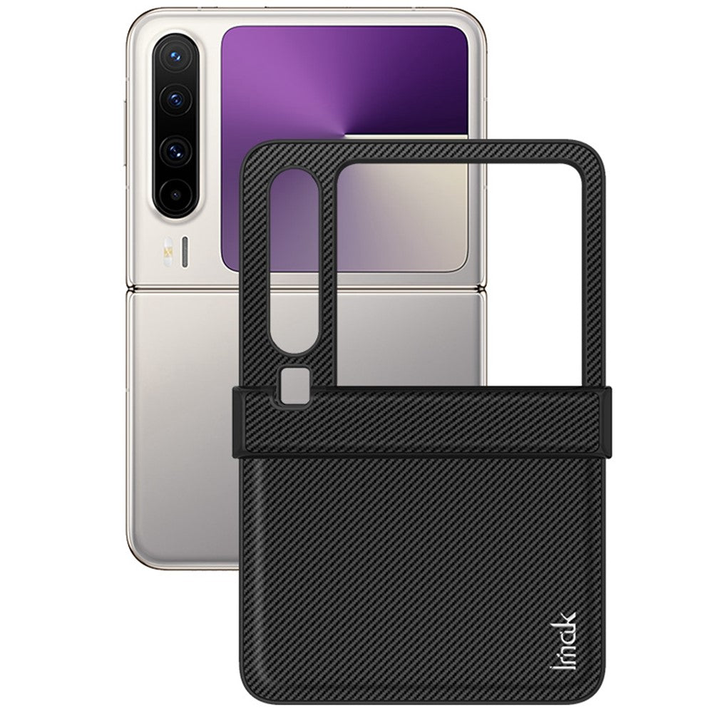 Carbon Fibre Textured Phone Case IMAK Ruiyi Series for Huawei Pura X