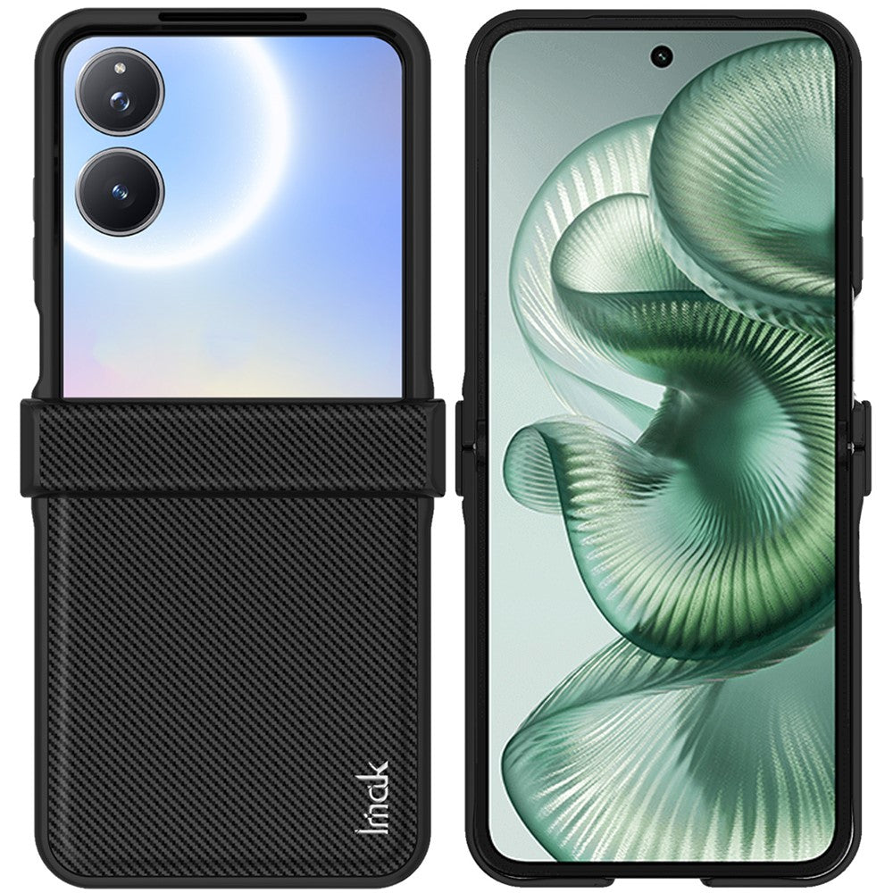 Carbon Fibre Textured Phone Case IMAK Ruiyi Series for Xiaomi Mix Flip 2