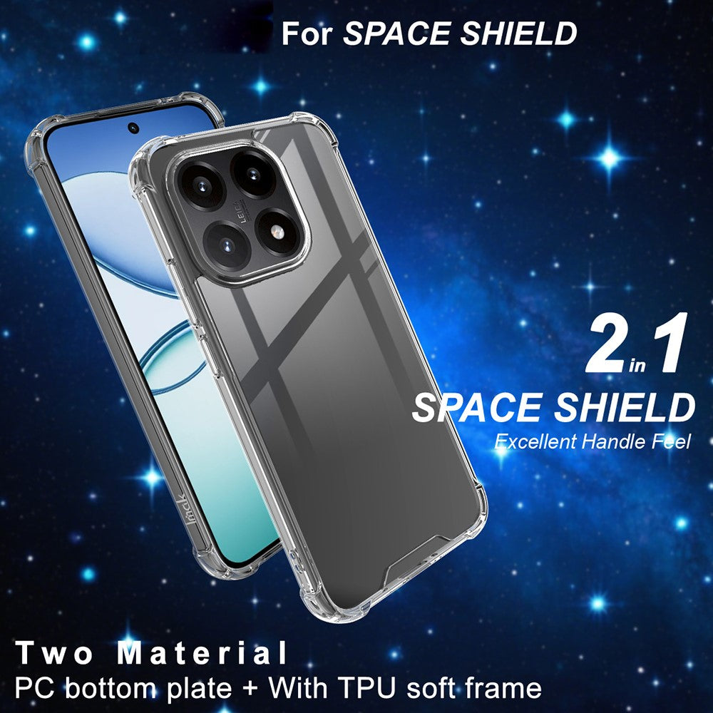 TPU+PC Shockproof Phone Case IMAK For Xiaomi 15T with Airbag Corners