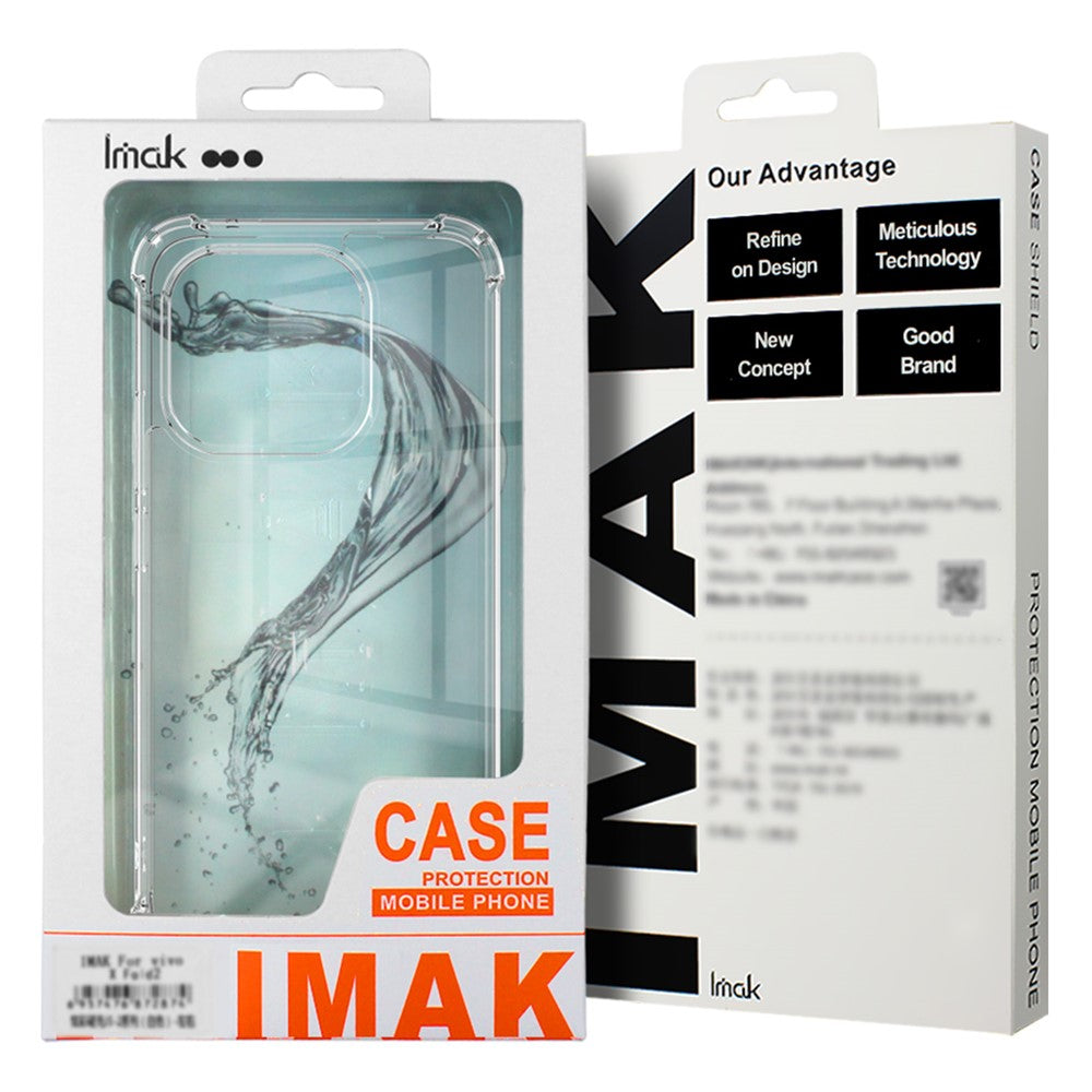 TPU+PC Shockproof Phone Case IMAK For Xiaomi 15T with Airbag Corners