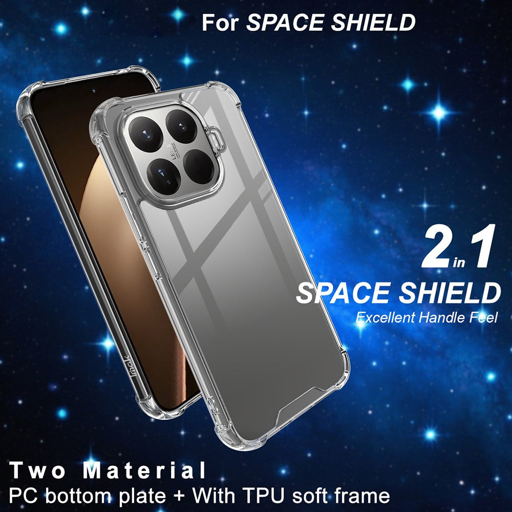 TPU+PC Shockproof Phone Case IMAK For Xiaomi 15T Pro with Airbag Corners