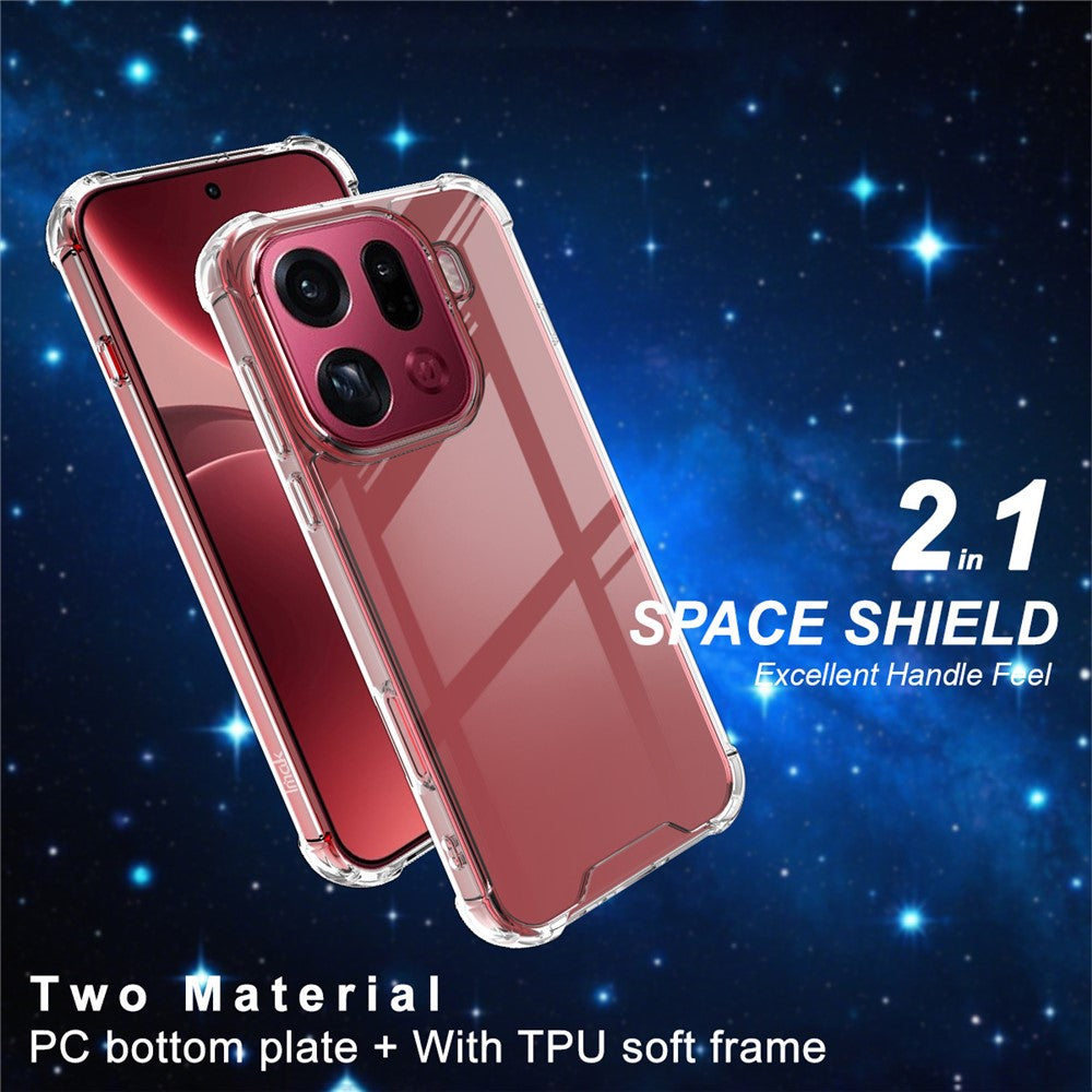 PC+TPU Shockproof Clear Case IMAK For Oppo Find X9 Pro 5G