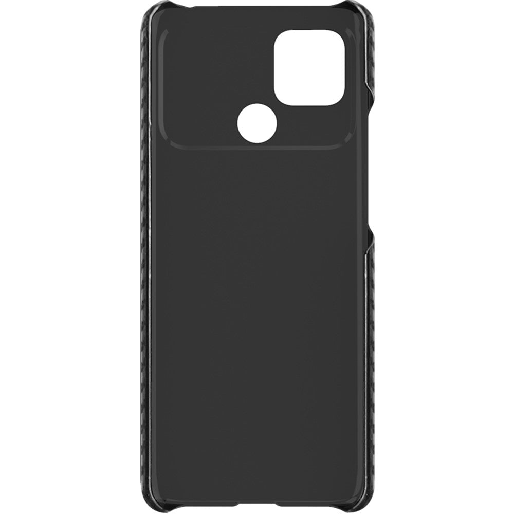 Carbon Fibre Textured PU Leather Case IMAK Ruiyi Series for Xiaomi Poco C40 4G