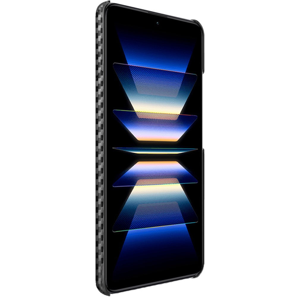Carbon Fibre Textured PU Leather Case IMAK Ruiyi Series for Xiaomi Poco F5 Pro 5G / Redmi K60 Pro 5G / K60 5G / Poco F5 Pro 5G