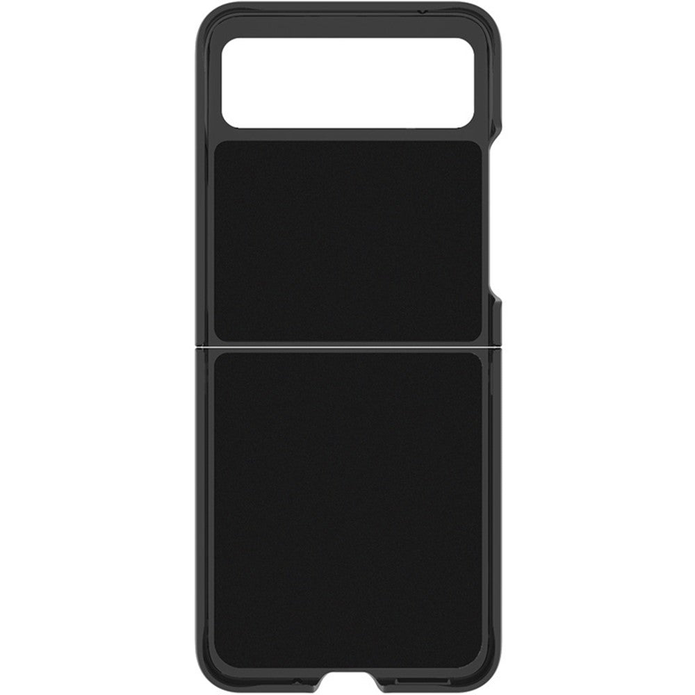 PC+PU Leather Phone Case with Carbon Fibre Texture Effect IMAK Ruiyi Series for Motorola Razr 40 5G