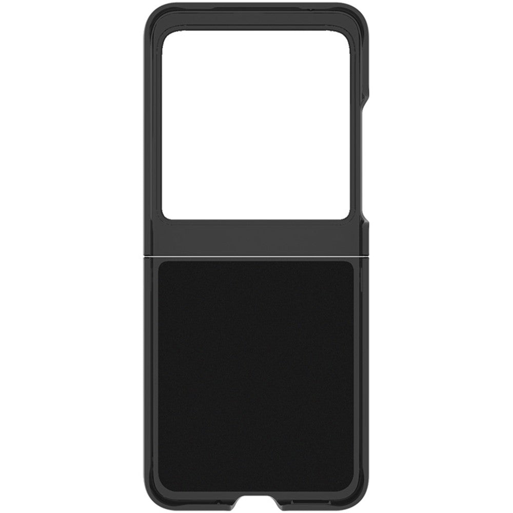 PC+PU Leather Phone Case with Carbon Fibre Texture Effect IMAK Ruiyi Series for Motorola Razr 40 Ultra 5G