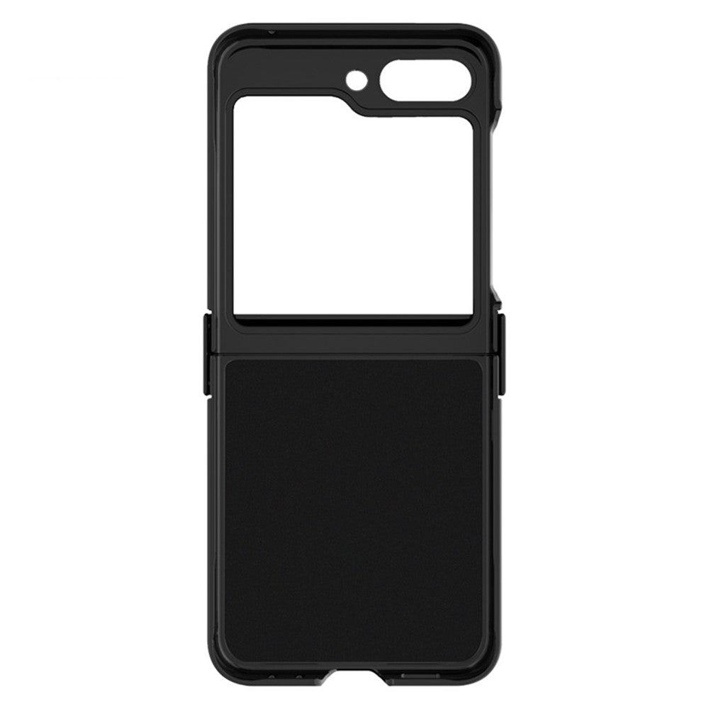 PC+PU Leather Phone Case with Carbon Fiber Texture IMAK Ruiyi Series for Samsung Galaxy Z Flip5 5G