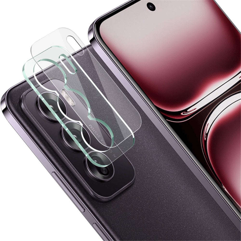 Tempered Glass Camera Lens Film+Acrylic Lens Cap IMAK For Oppo Reno12 5G (Global)