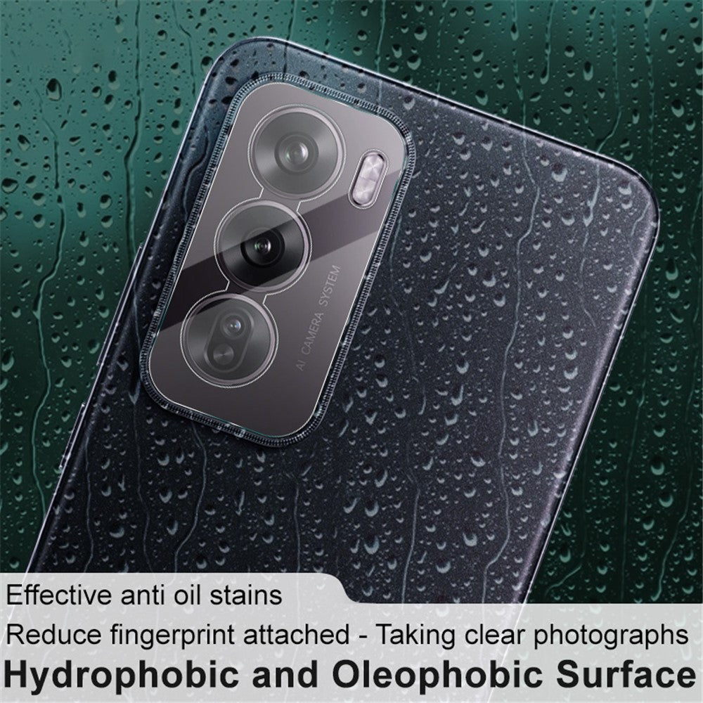 Tempered Glass Camera Lens Film+Acrylic Lens Cap IMAK For Oppo Reno12 5G (Global)
