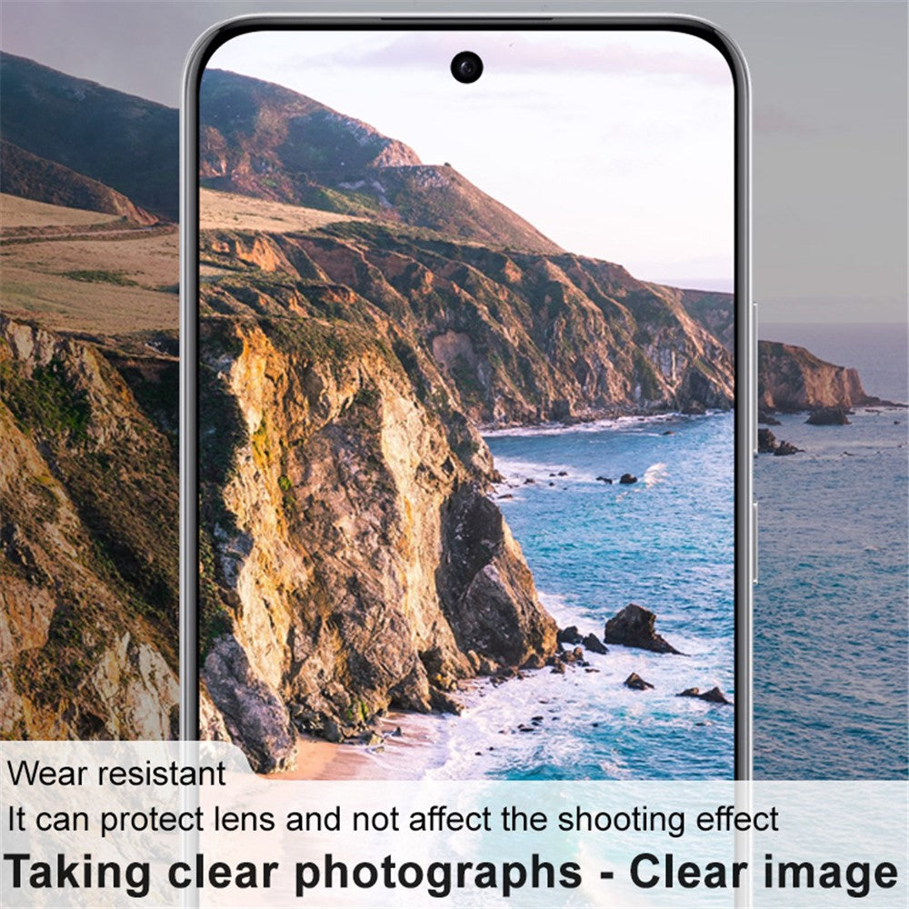 Tempered Glass Camera Lens Film+Acrylic Lens Cap IMAK For Oppo Reno12 5G (Global)