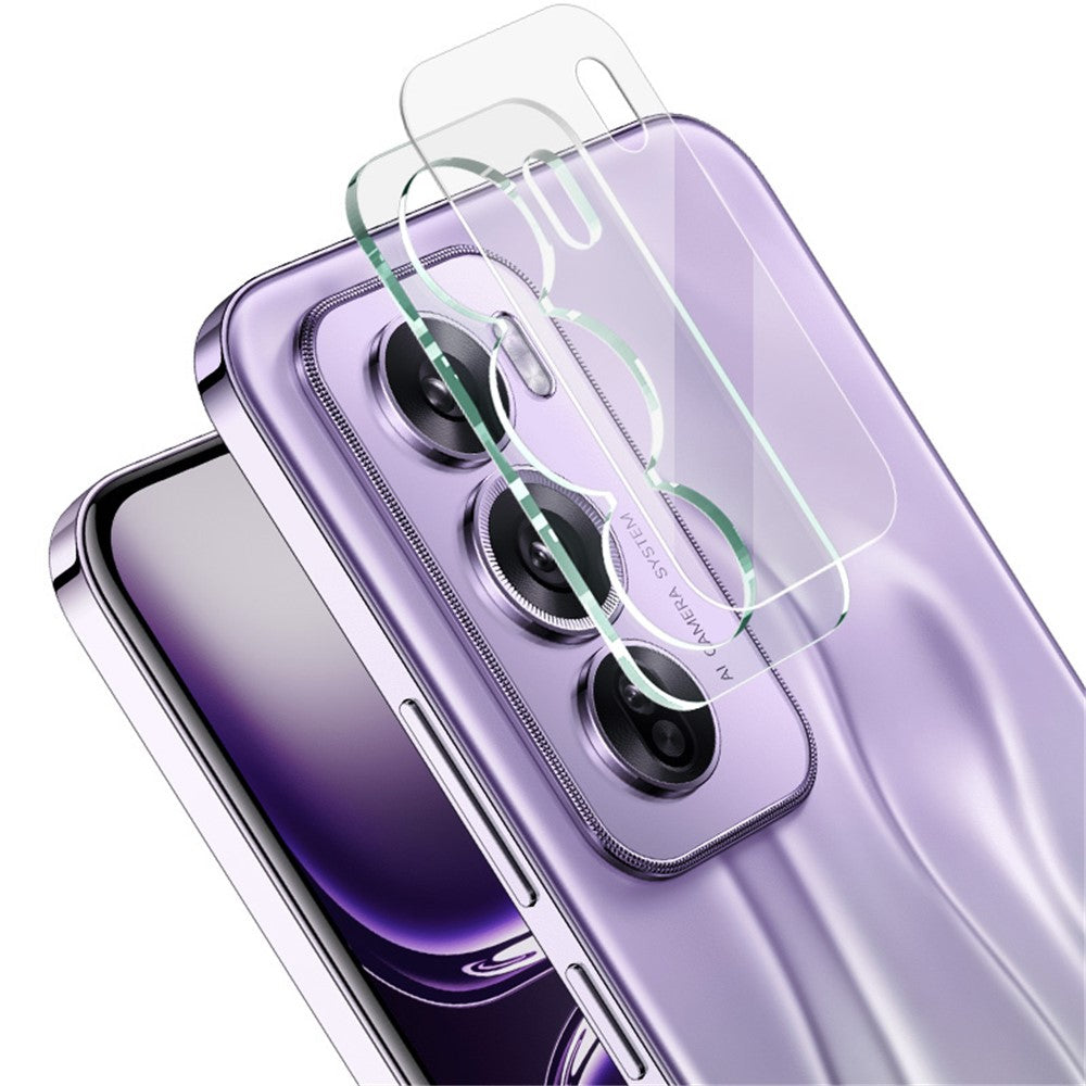 Tempered Glass Camera Lens Film+Acrylic Lens Cap IMAK For Oppo Reno12 Pro 5G (Global)