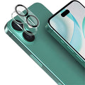 Tempered Glass HD Camera Lens Film + Acrylic Lens Cap IMAK For iPhone 16 / 16 Plus