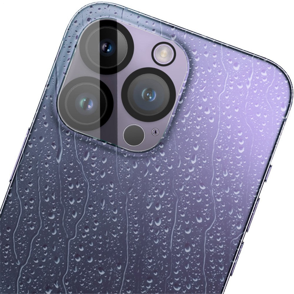 Tempered Glass Camera Lens Film+Acrylic Lens Cap IMAK For iPhone 16 Pro / 16 Pro Max