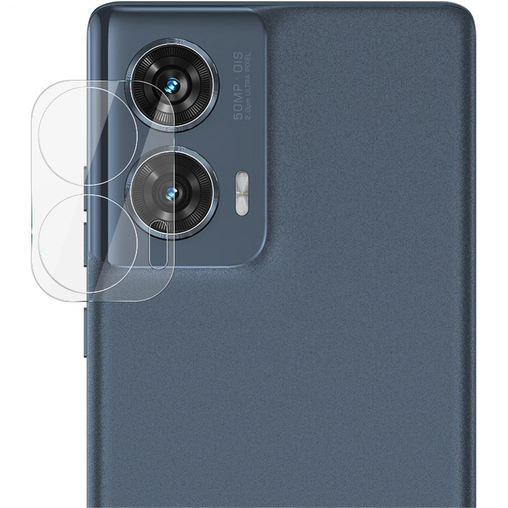 Tempered Glass Camera Lens Film+Acrylic Lens Cap IMAK For Motorola Edge 50 Fusion 5G