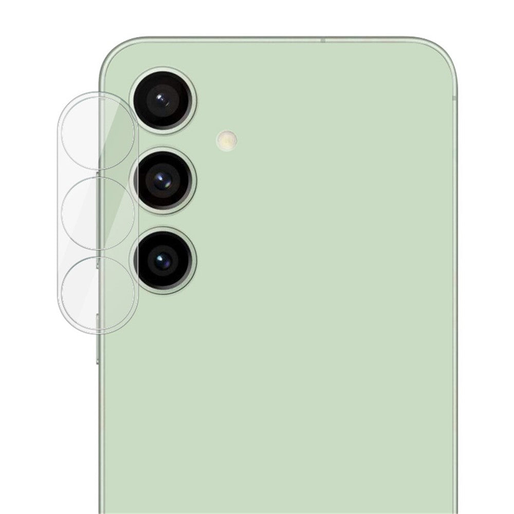 Tempered Glass Camera Lens Film+Acrylic Lens Cap IMAK For Samsung Galaxy S24 FE