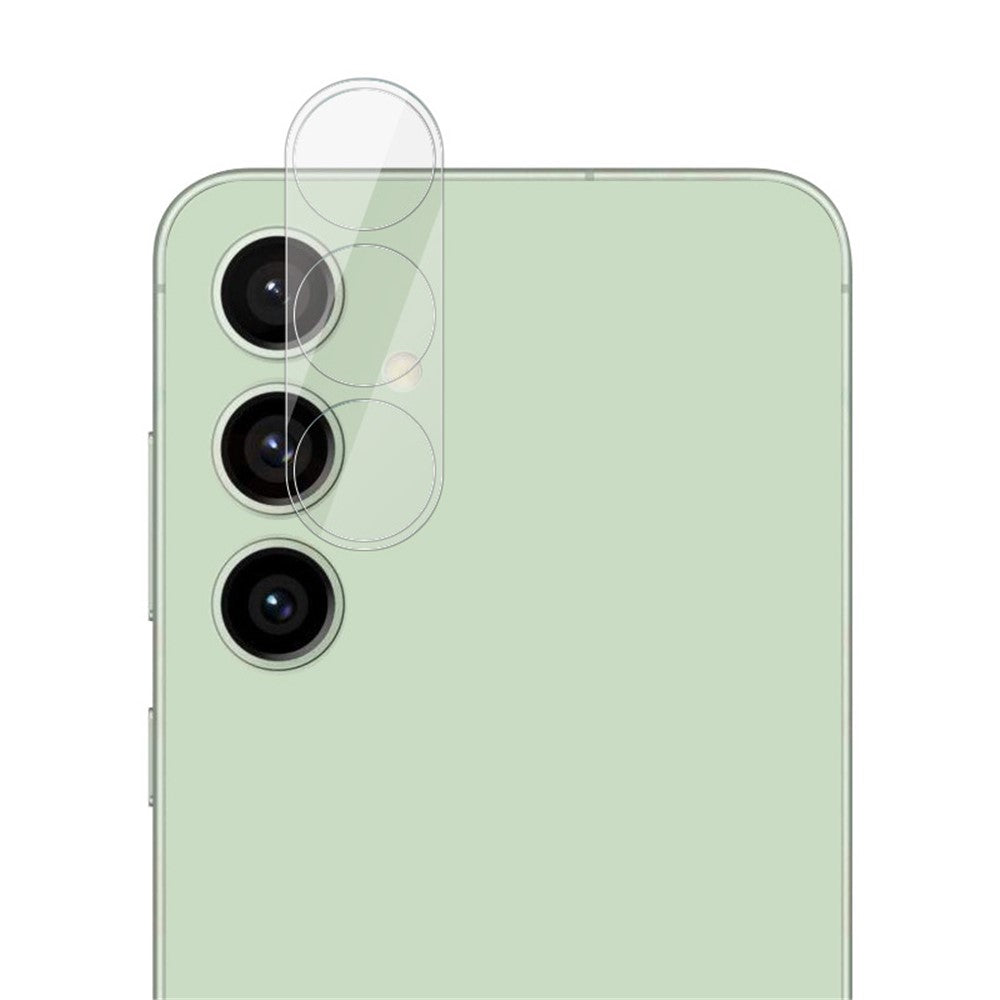 Tempered Glass Camera Lens Film+Acrylic Lens Cap IMAK For Samsung Galaxy S24 FE