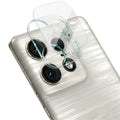 IMAK For Motorola Edge 50 Pro 5G Camera Lens Protector Tempered Glass Film+Acrylic Lens Cap