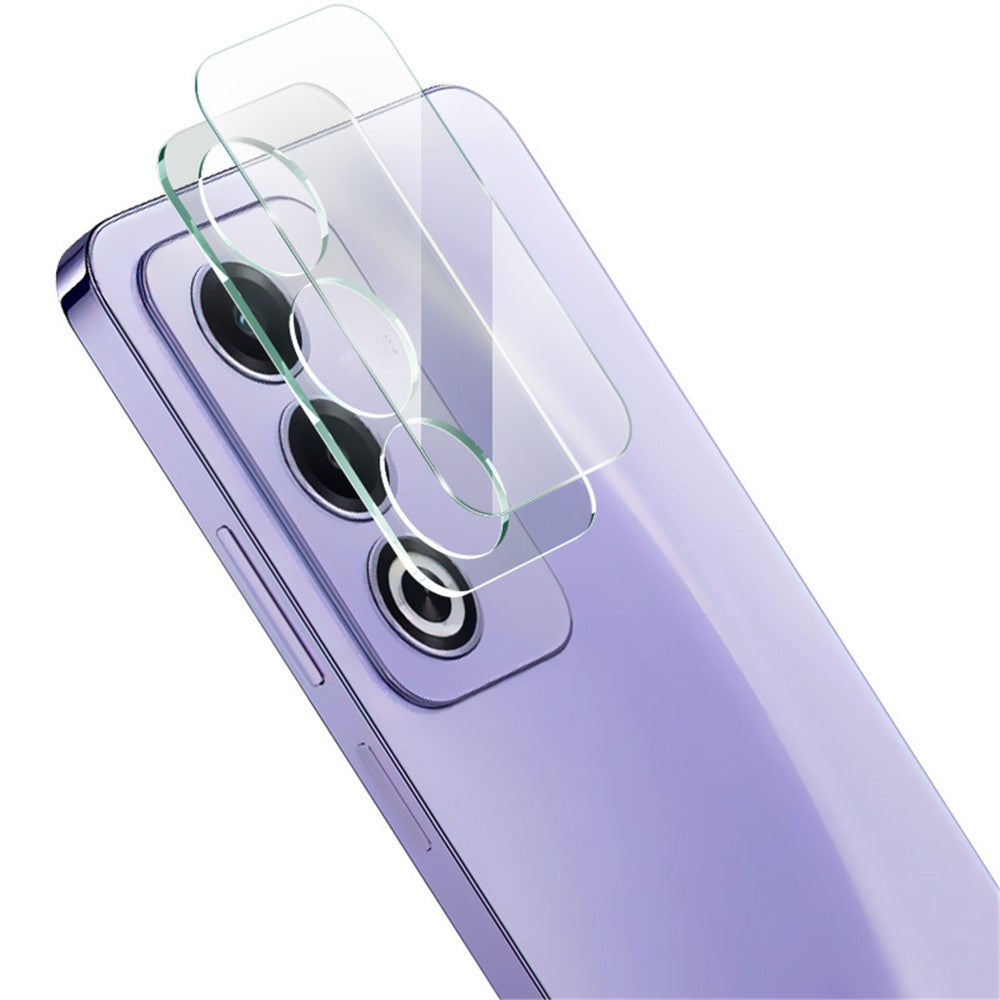 Tempered Glass Camera Lens Film+Acrylic Lens Cap IMAK For Oppo A3 Pro (India) 5G