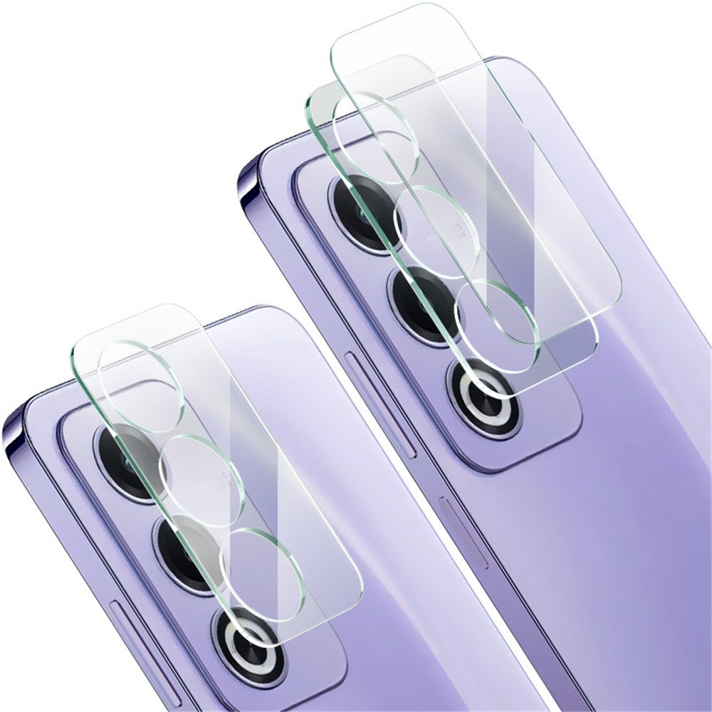Tempered Glass Camera Lens Film+Acrylic Lens Cap IMAK For Oppo A3 Pro (India) 5G
