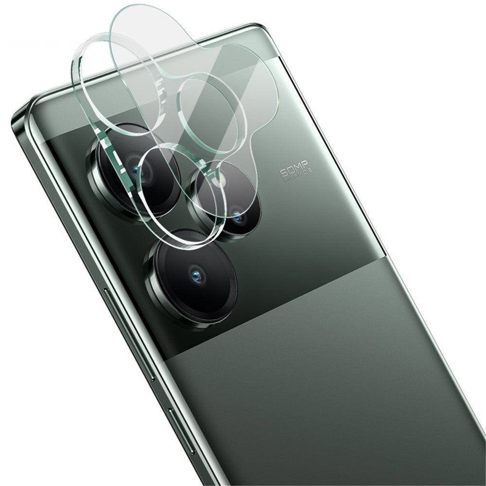 Tempered Glass HD Camera Lens Film + Acrylic Lens Cap IMAK For Realme GT 6 5G
