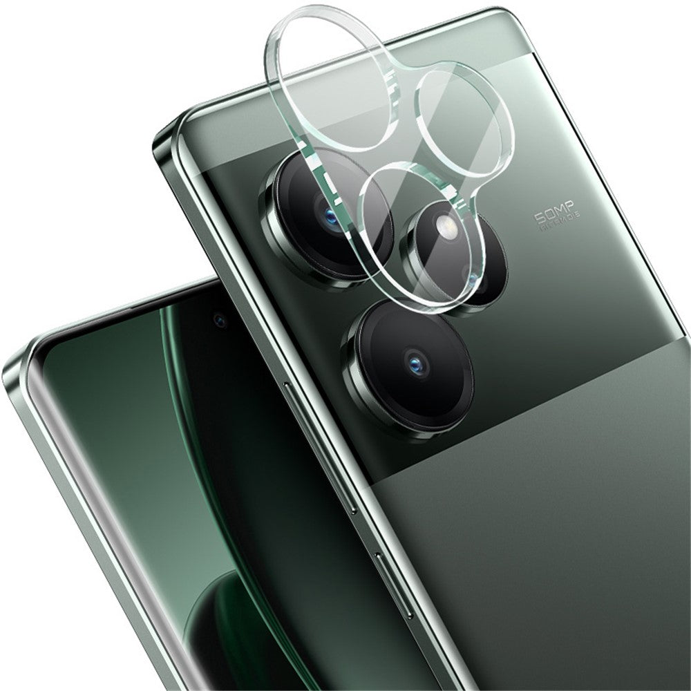 Tempered Glass HD Camera Lens Film + Acrylic Lens Cap IMAK For Realme GT 6 5G